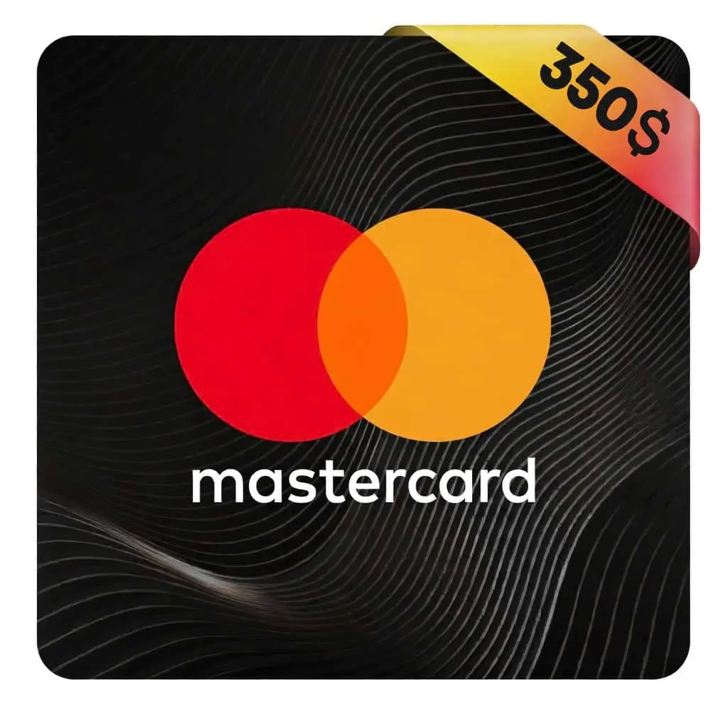 Virtual MasterCard 350 USD Global