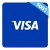 Virtual Visa Card 500 USD Global