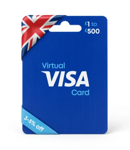 Virtual Visa Card - GBP