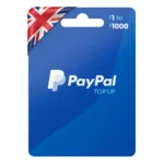 PayPal Instant Top Up - GBP