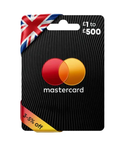 Virtual MasterCard - GBP