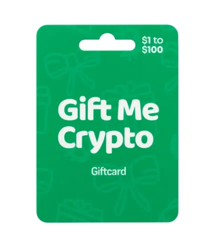 Gift Me Crypto Gift Card