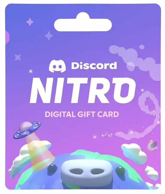 Discord Nitro Gift Card