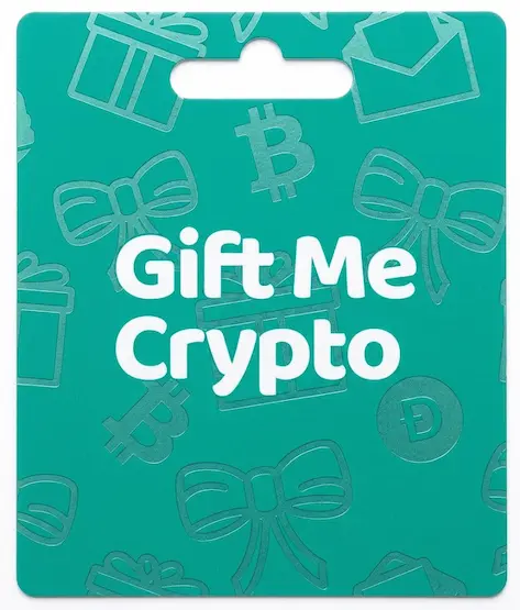 Gift Me Crypto Gift Card