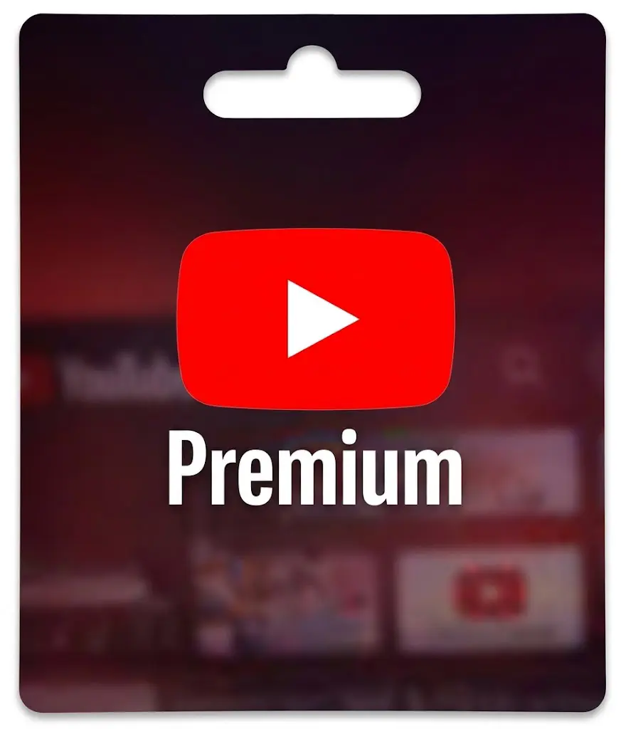 YouTube Premium Gift Card